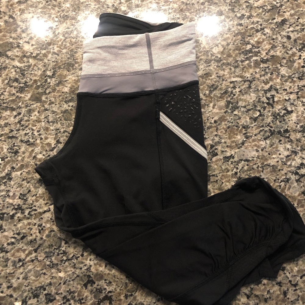 Lululemon Crop Leggings Size 6